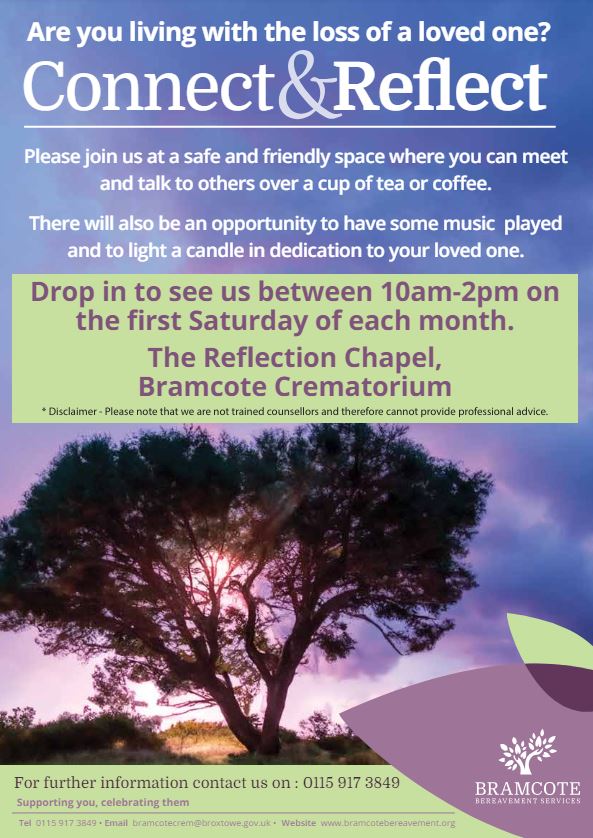 Bramcote Crematorium Connect & Reflect Cafe